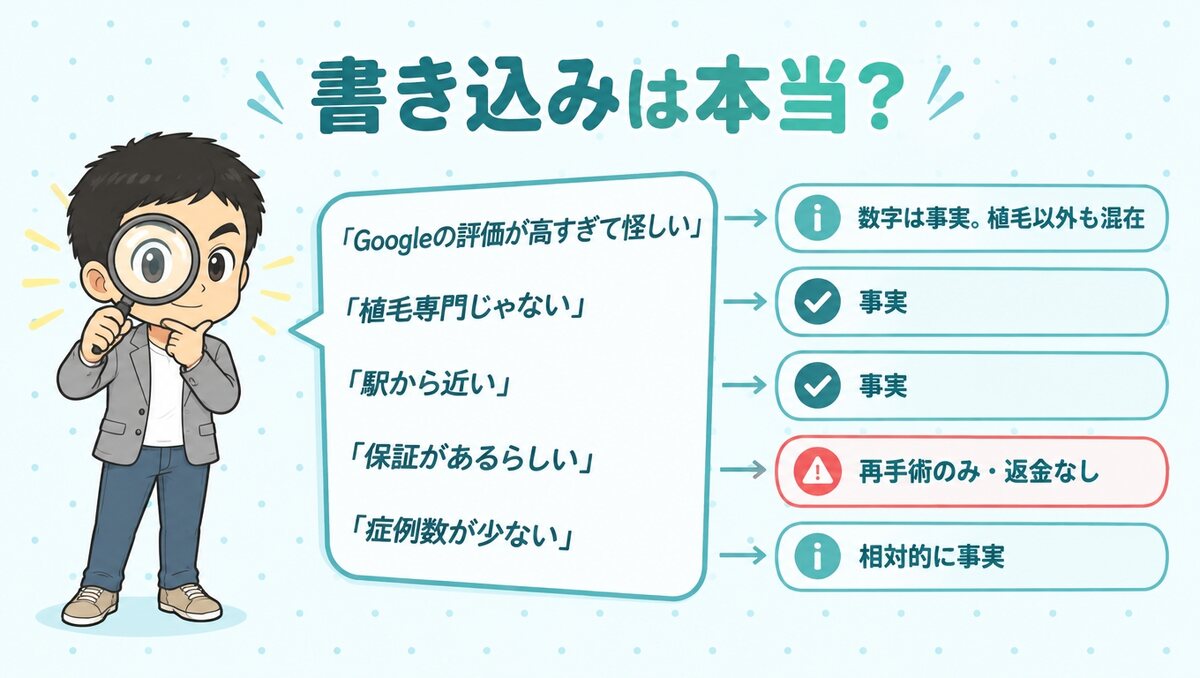 5ch・知恵袋でよく見る書き込みと当サイトの確認結果