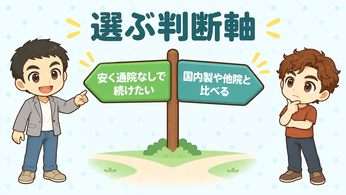 レバクリを選ぶ判断軸